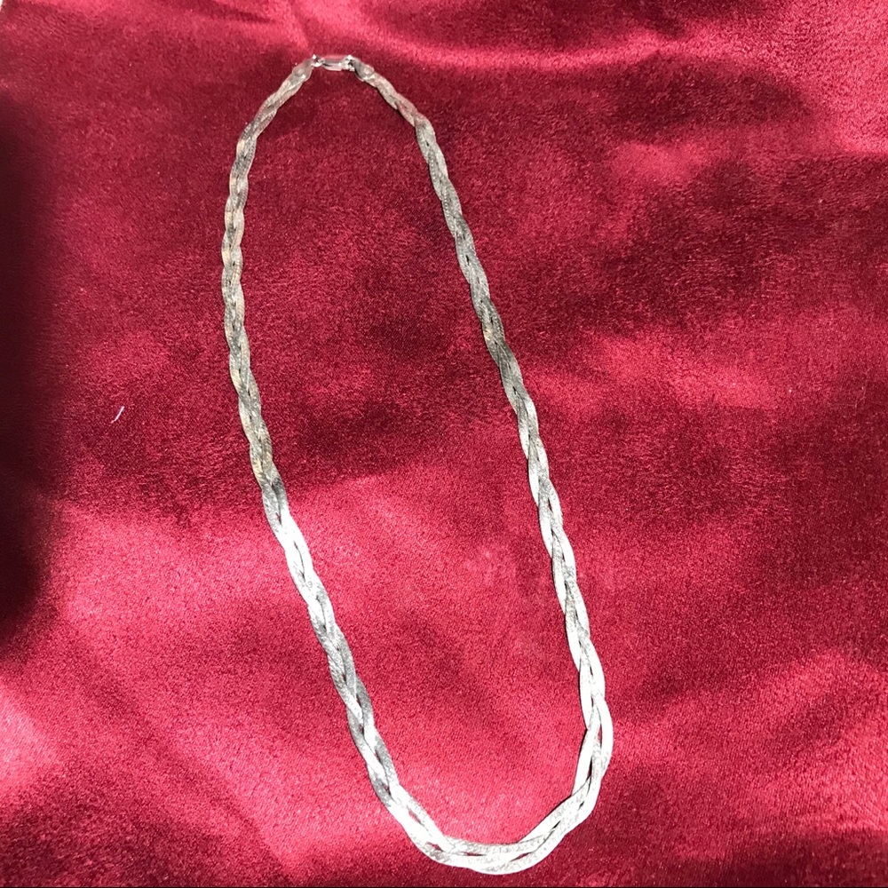 Silver necklace